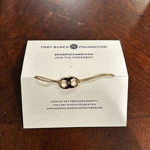 Tory Burch Join The Movement “Embrace” Bracelet #embraceambition. BRAND NEW